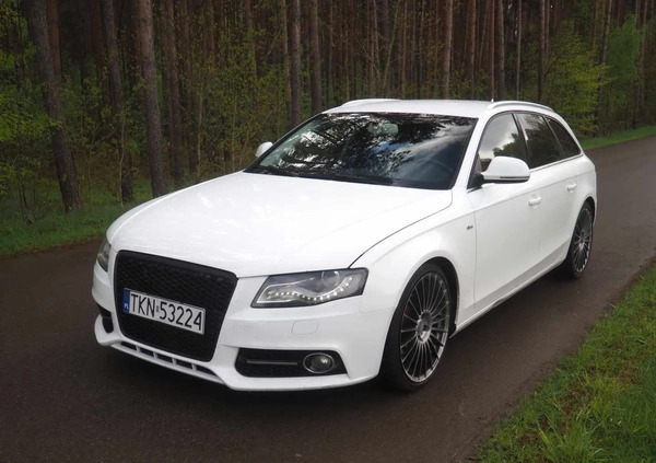 Audi A4 cena 32900 przebieg: 189830, rok produkcji 2009 z Leśna małe 742